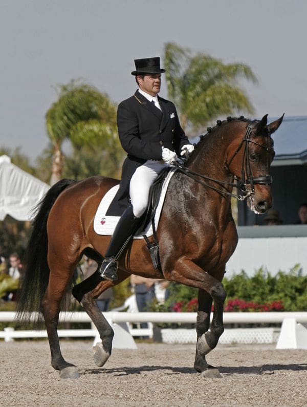 Cover - Todd Flettrich and Otto at the 2010 Palm Beach Dressage Derby