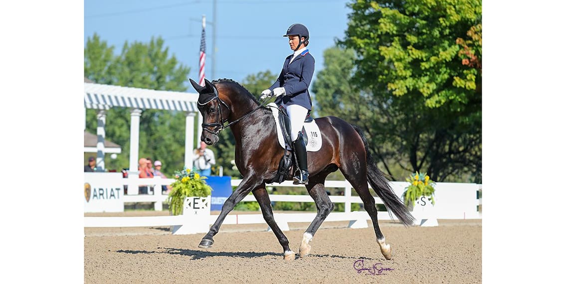 Photo - Adrienne Lyle and Fürst Dream, 2022 (SusanJStickle.com)