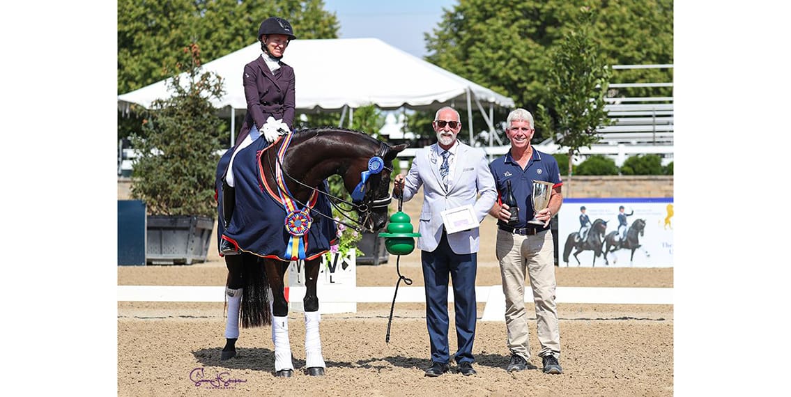 Alice Tarjan and Serenade MF, 2022 (SusanJStickle.com)