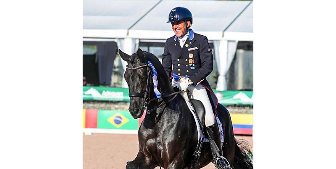 Cover Photo: Performance Farms’ Fanta and Cesar Parra are at the top of the rankings in the new FEI Seven Year Old division as they return to the Markel/USEF Young and Developing Horse Championships next week.