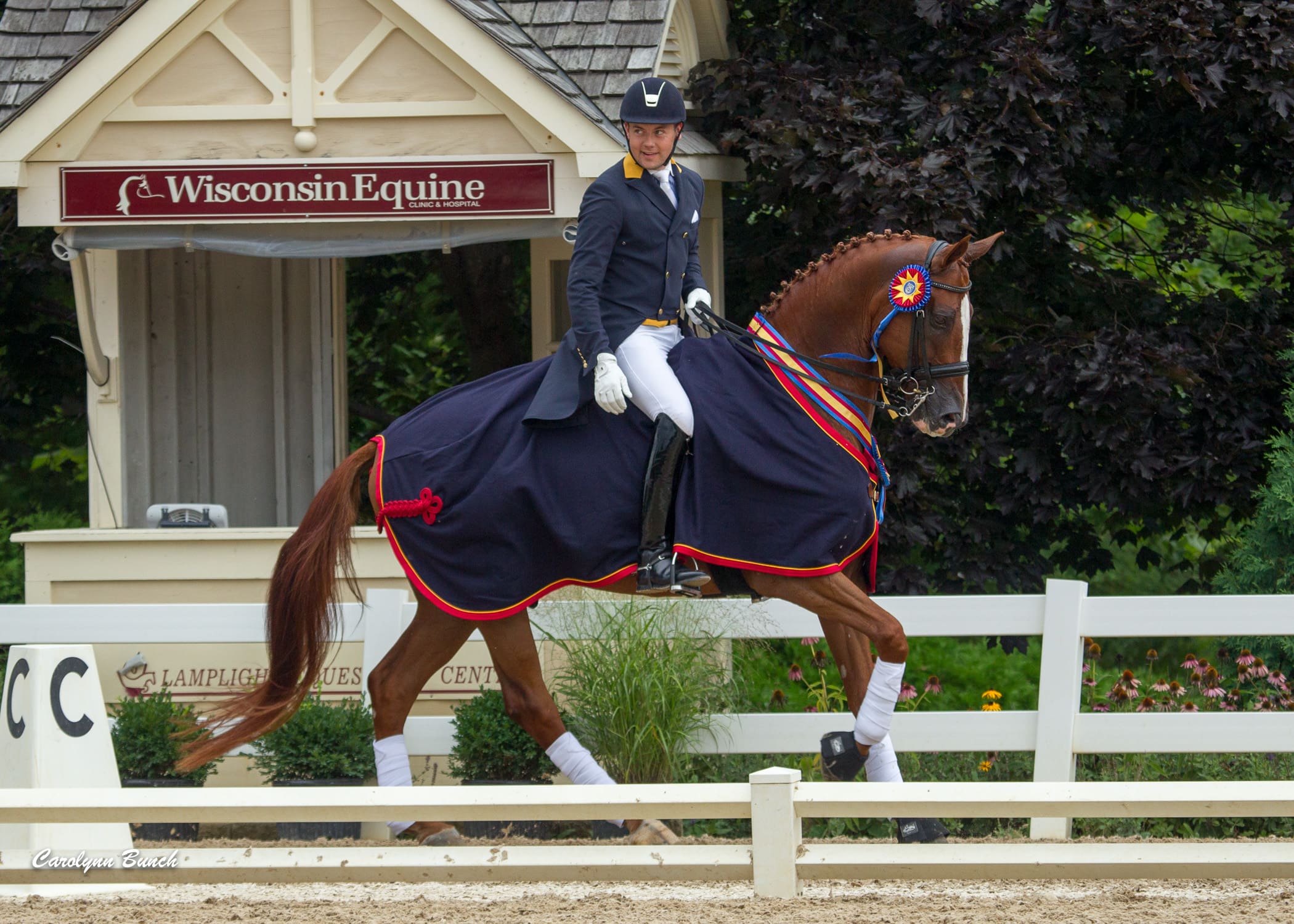 Cover - Endel Ots riding Donatus (Photo: Carolynn Bunch Photography)