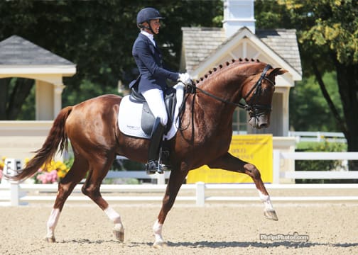 Charlotte Jorst (Reno, NV) and Skagen Holdings' Vitalis (Vivaldi x Tolivia/Donnerschwee)