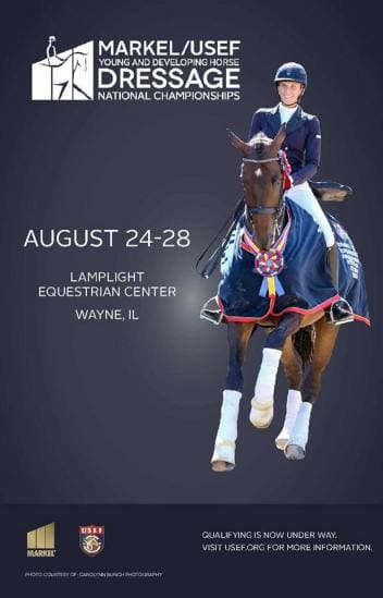 Cover - 2017 Markel/USEF Young & Developing Horse Dressage National Championships August 24-27