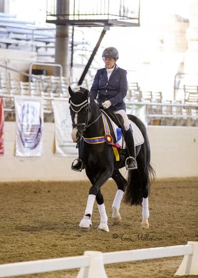 Ruth Shirkey and Wyleigh Princess, 2026 (Photo: Terri Miller)