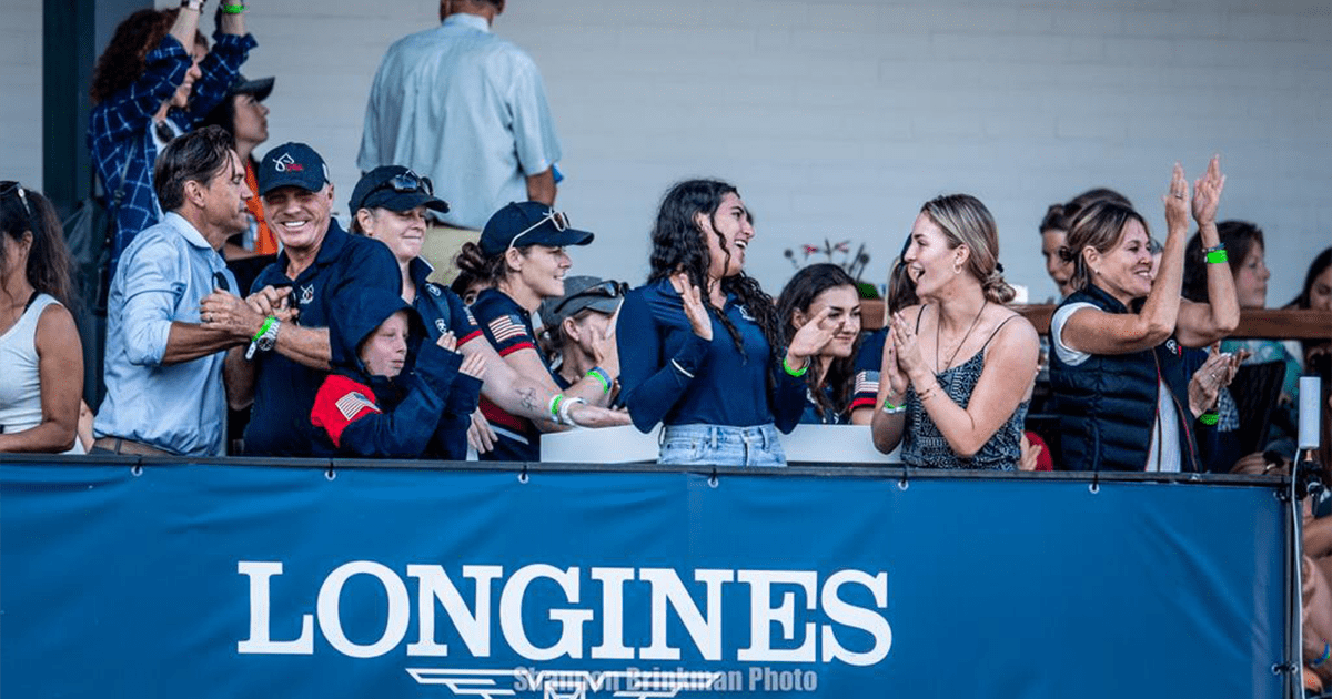 USA Cheering Squad in Rotterdam 2023