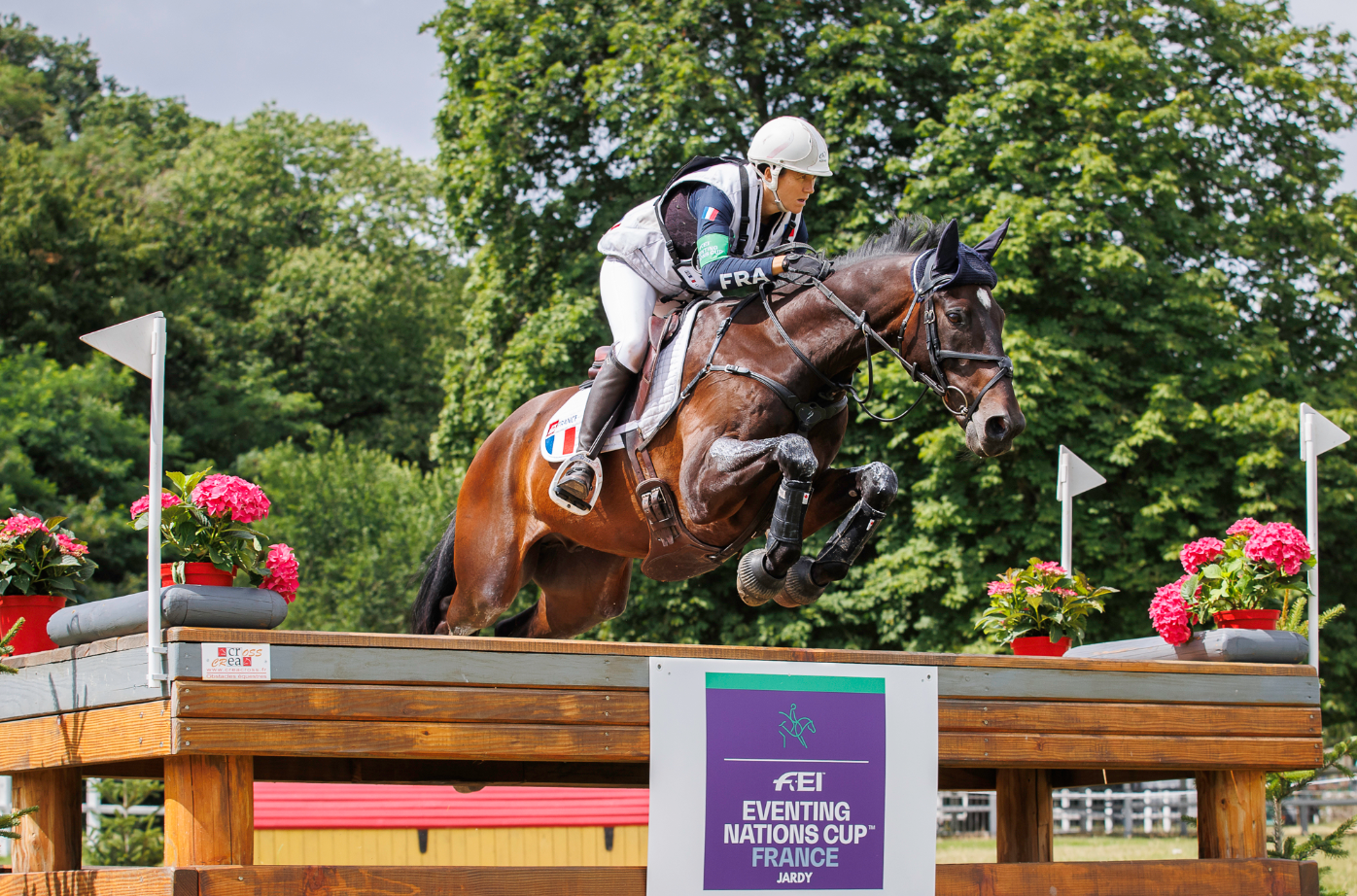 Gwendolen Fer (FRA) rides Romantic Love