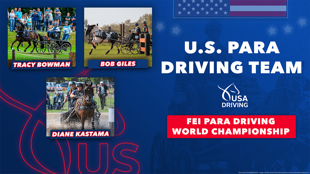 USA Team for 2023 FEI Para Driving World Championship for Singles