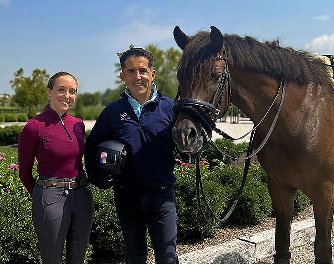 Olivia Pilch and Cesar Parra
