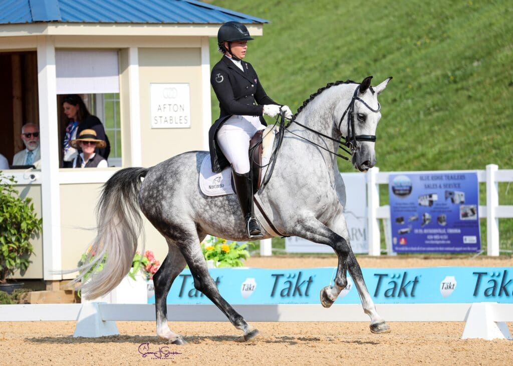 Hope Beerling and Vianne (Photo: Susan J Stickle)