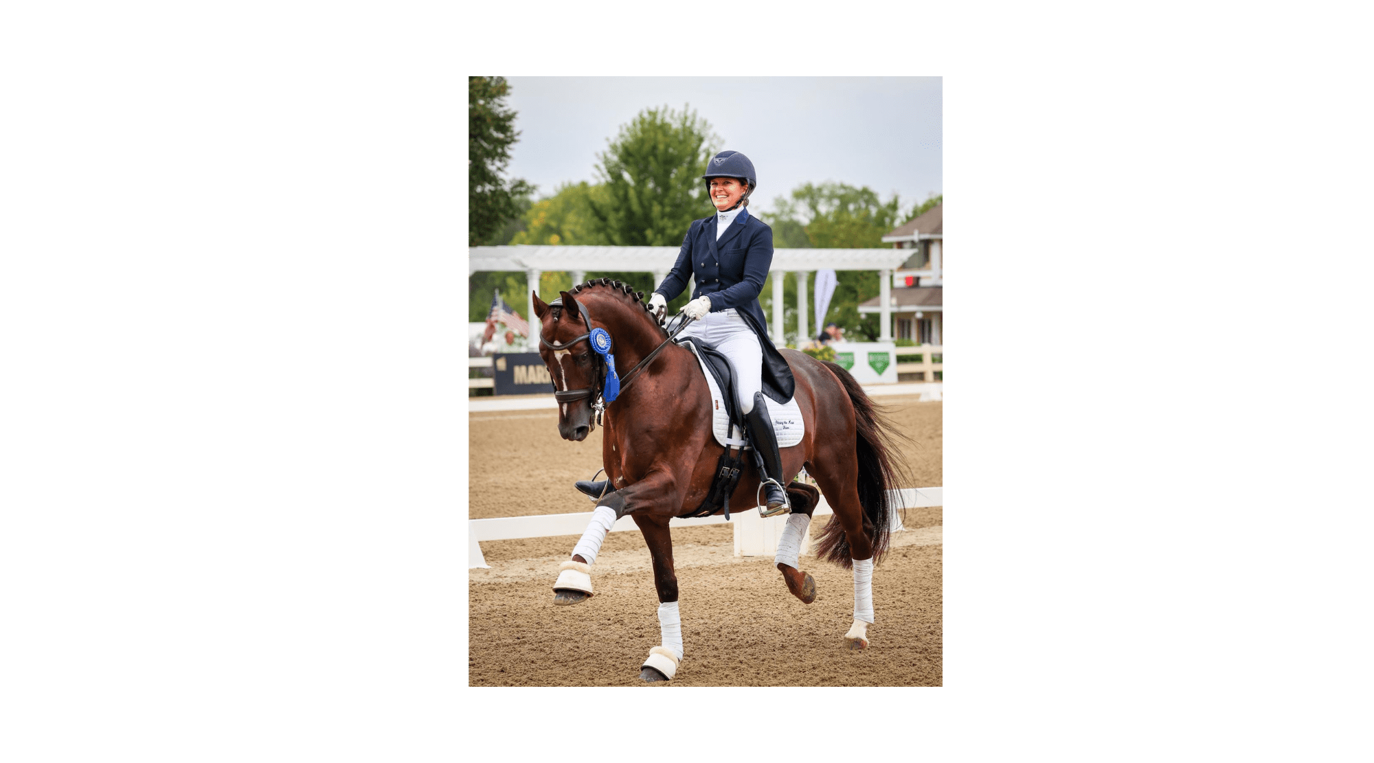 Emily Miles and Sole Mio. (©Leslie Potter/US Equestrian)