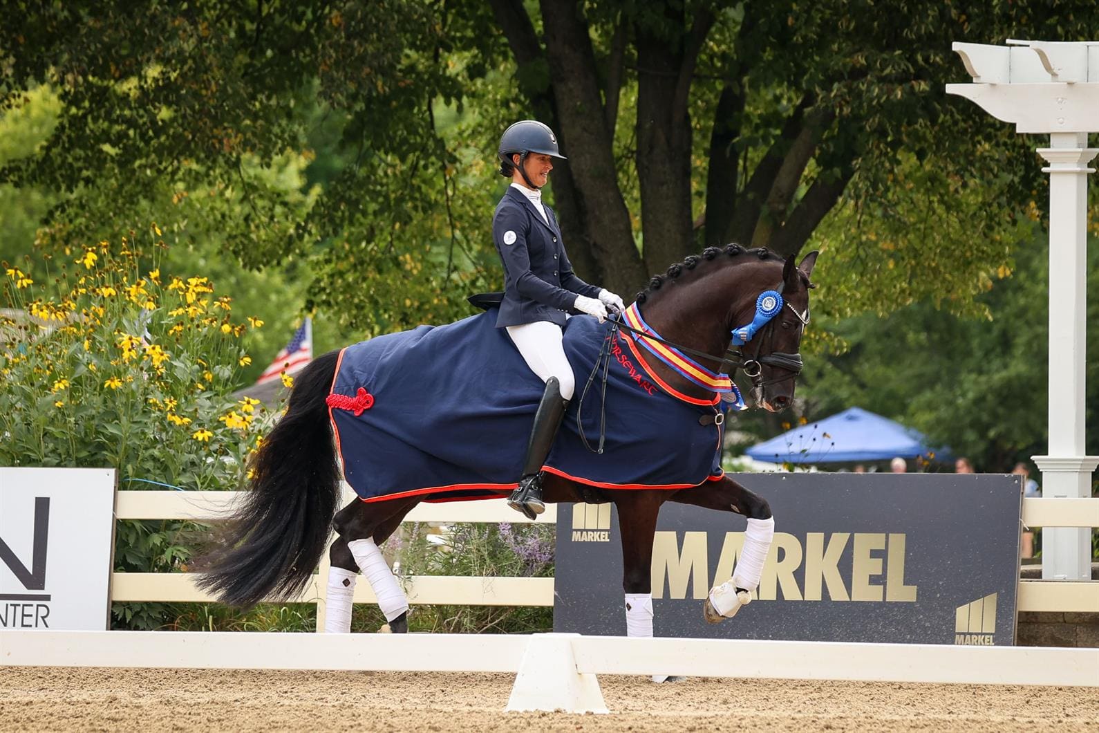 Madeleine Bendfeldt (GER) and Lindholm’s Quick Step