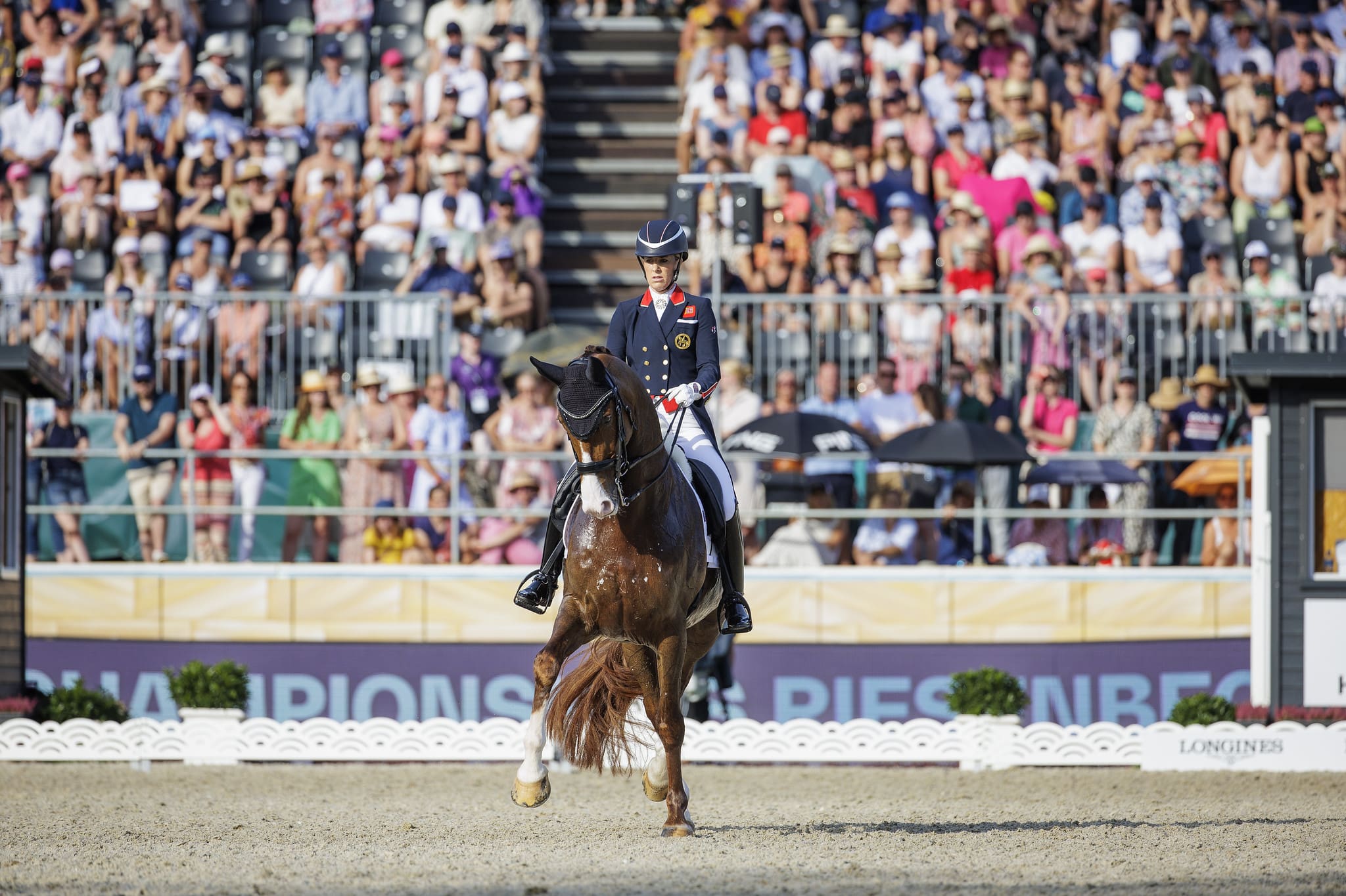Charlotte Dujardin (GBR) riding Imhotep (Photo: FEI/Leanjo de Koster)