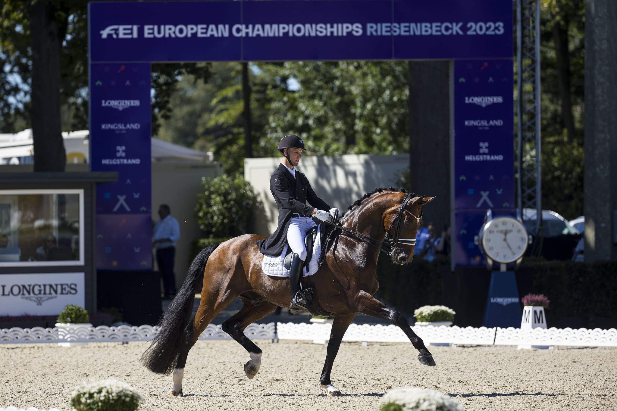 Daniel Bachmann Andersen (DEN) and Vayron (Photo: ©FEI/Leanjo de Koster)