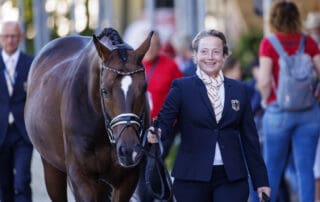 Isabell Werth at the FEI Dressage European Championship 2023 - Riesenbeck (Photo: FEI/Leanjo de Koster)