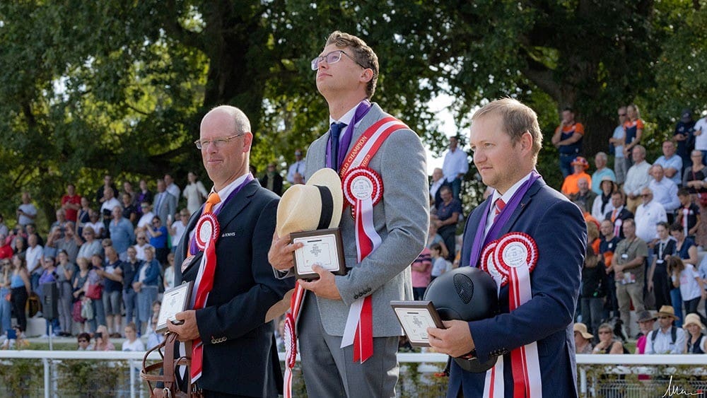 The individual podium. Photo: Mélanie Guillamot