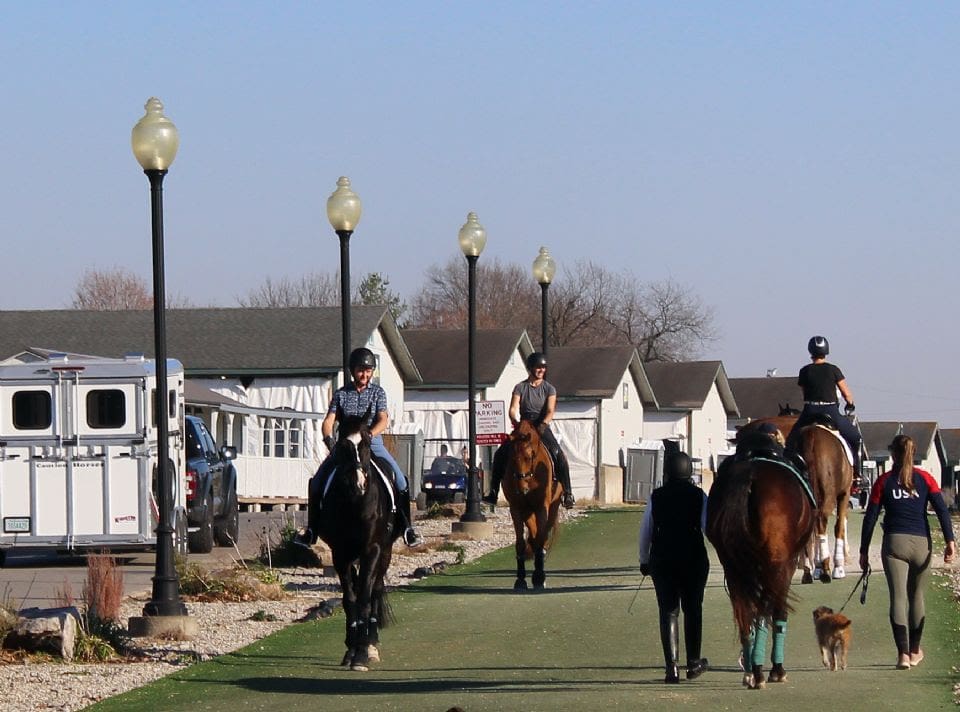 Hundreds of horses and riders will compete at Kentucky Horse Park this week in the 2023 US Dressage Finals presented by Adequan®. Photo by Katie Lewis.