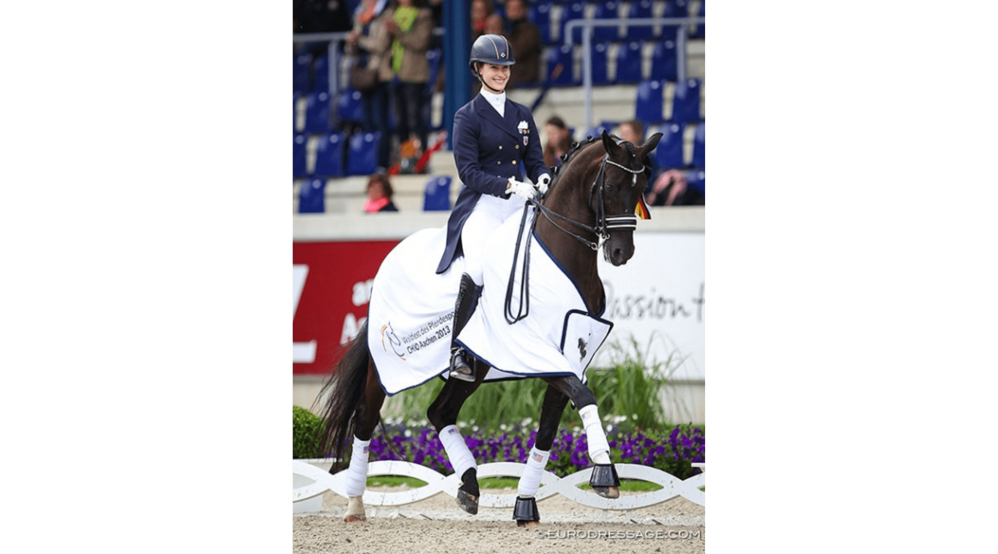 Caroline Roffman and Sagatious HF