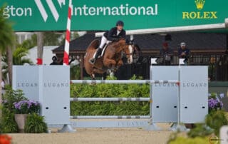 Darragh Kenny & Serendepety, winners of the $32,000 Dodd Technologies CSI3* 1.45m Speed. Photo © Sportfot