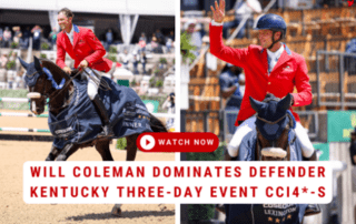 Will Coleman Dominates Defender Kentucky Three-Day Event CCI4*-S