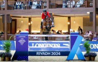 Kent Farrington and Toulayna (Helen Cruden)