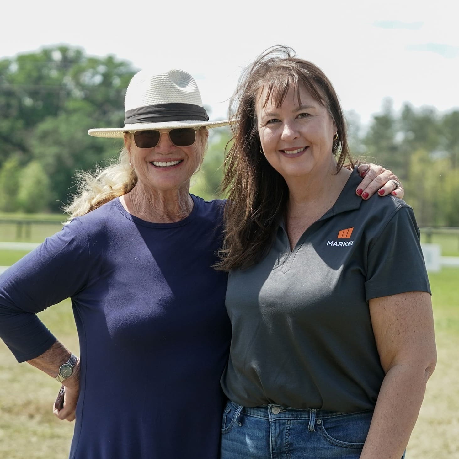 Mary Phelps and Tracey Scharf have been together since 1999 as a team, taking care of equine insurance needs