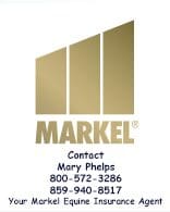 Tracey Scharf (for Mary Phelps) - 1-800-572-3286 Tracey.Scharf@Markel.com Mary Phelps - 859-940-8517 Mary.Phelps@Markel.com