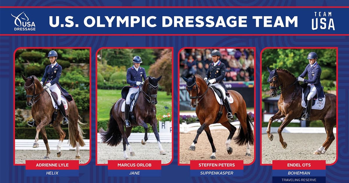 USA Olympic Dressage Team 2024