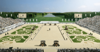 Château de Versailles, Equestrian venue for the Paris 2024 Olympic Games.  © Paris 2024