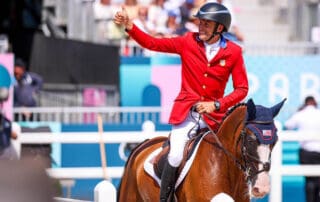 Boyd Martin and Fedarman B (USA) Secure Tenth Individually at Paris 2024 Olympic Games ©DevynTrethewey/US Equestrian