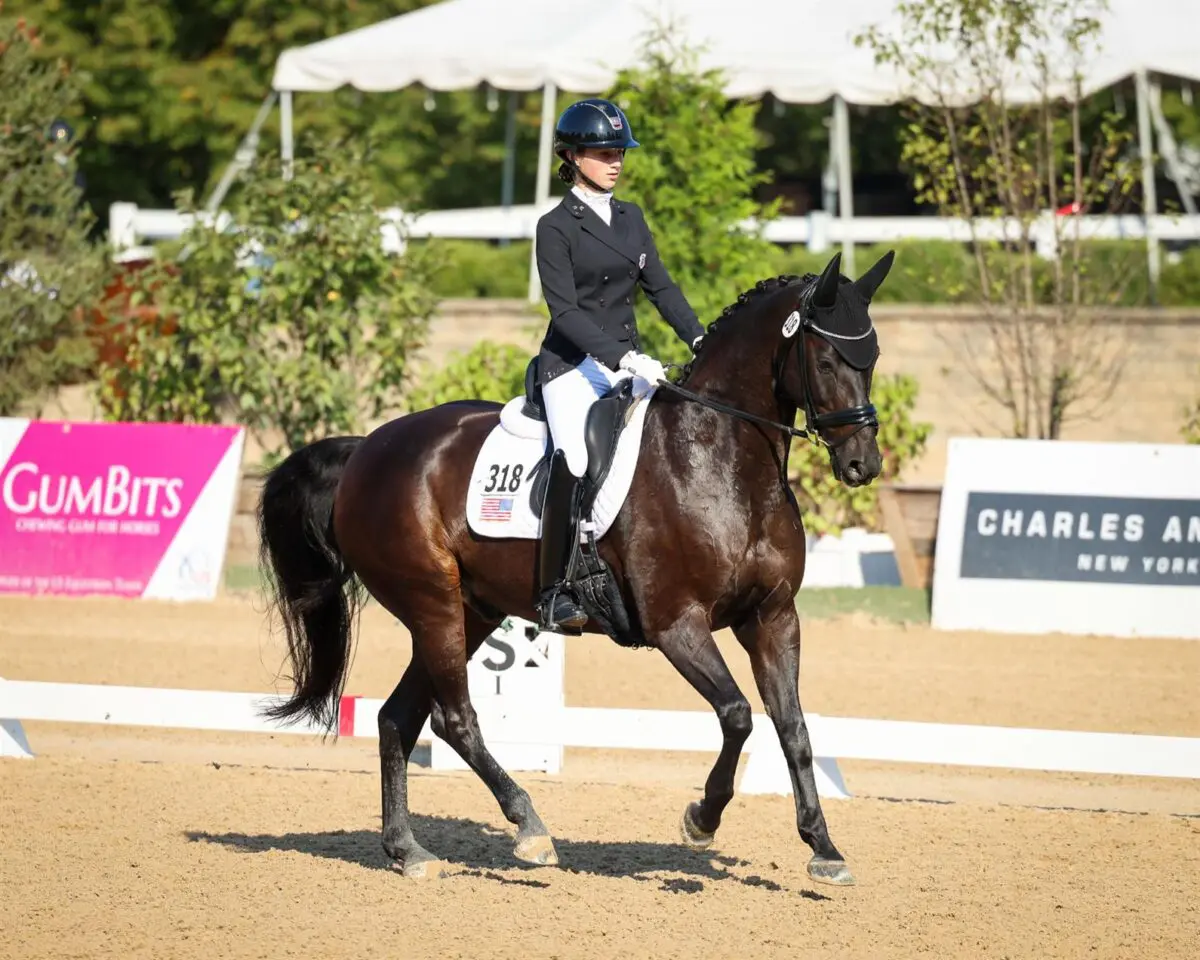 Autumn Vavrick and Dante. ©Leslie Potter/US Equestrian