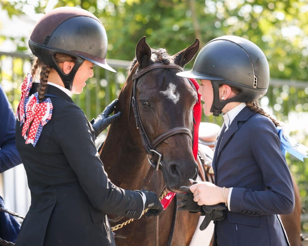 Grace Stenbeck and Werner Harlow (Photo; ©Leslie Potter/US Equestrian)