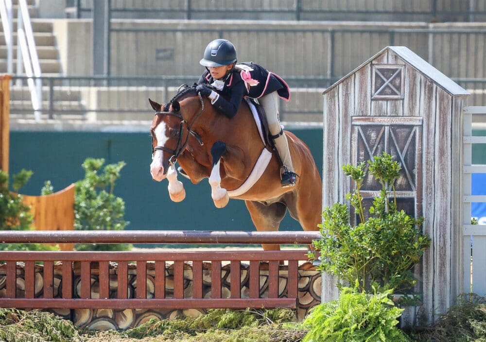 Sienna Rossano and High Tops (Photo: ©Avery Wallace/US Equestrian)