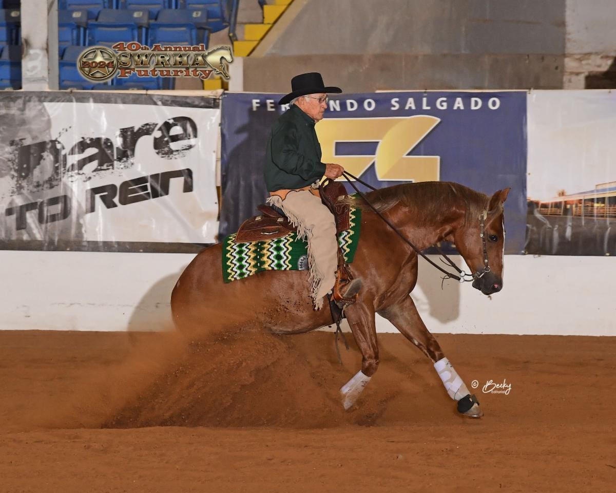Cover - Rancho Los Palominos Platinum Non Pro Champion - Glen Reed & Walla Wears A Jersey. Photo - Copyright Becky editorial