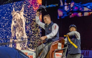 Dries Degrieck (BEL) - winner of the FEI Driving World Cup™ 2024/25 - Stockholm (SWE)