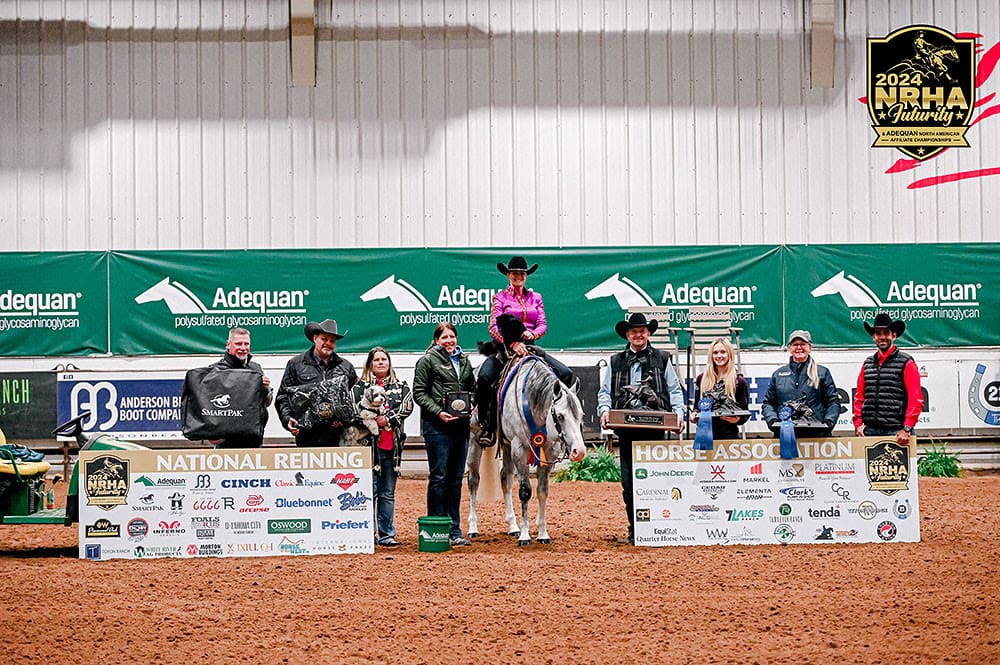 Shannon Rafacz rode Zapp In The 2024 Adequan® NAAC Novice Horse Open Level 2 And 3