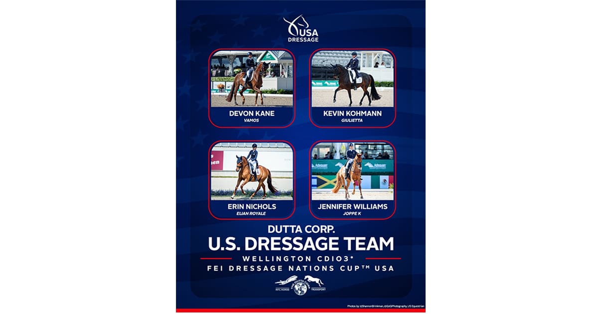 Dressage Nations Cup Team Wellington 2025