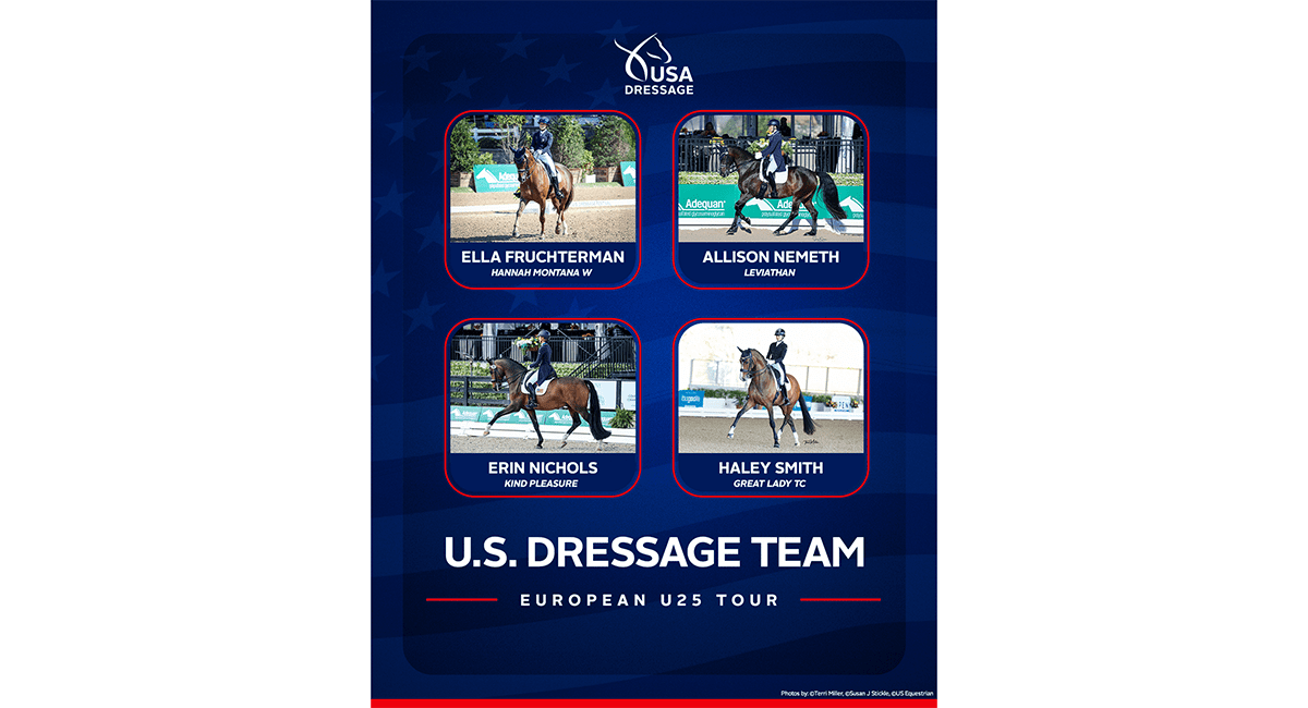 US Dressage Team European U25 Tour