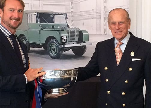 Chester Weber and HRH Prince Phillip