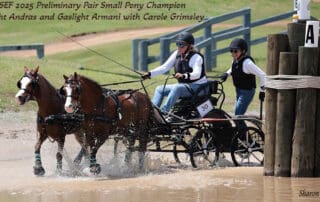 Caslight Andras and Gaslight Armani with Carole Grimsley. ©Sharon Packer