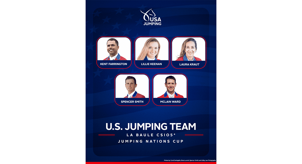 U.S. Jumping Team for the La Baule CSIO5*