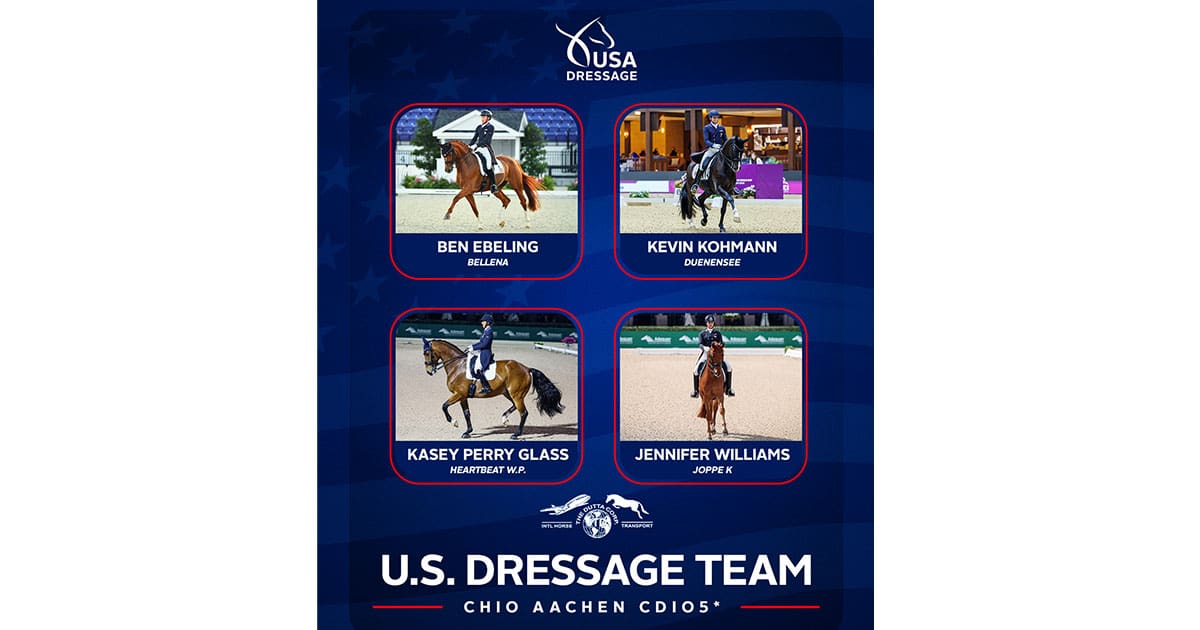 US Dressage Team Aachen-2025