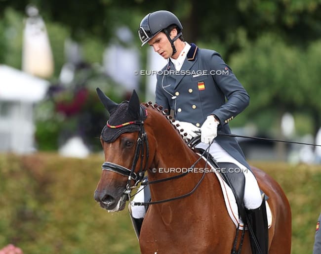 Juan Matute Guimon and Lexus (Photo: Eurodressage.com)