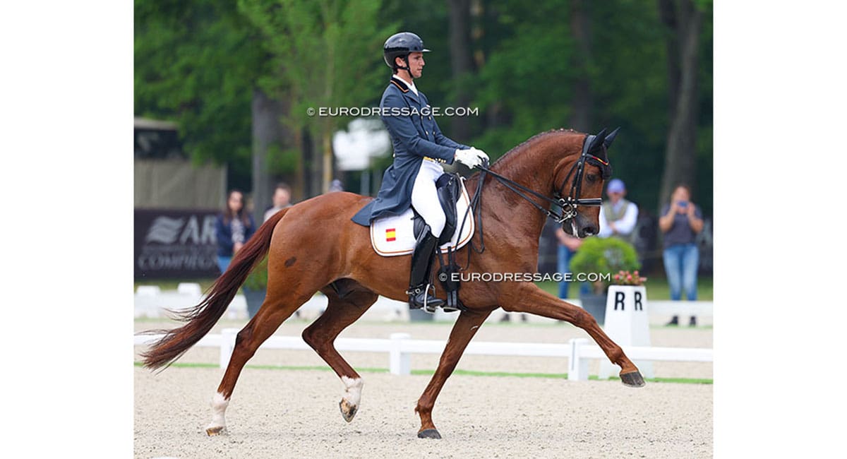 Juan Matute Guimon and Lexus (Photo: Eurodressage.com)
