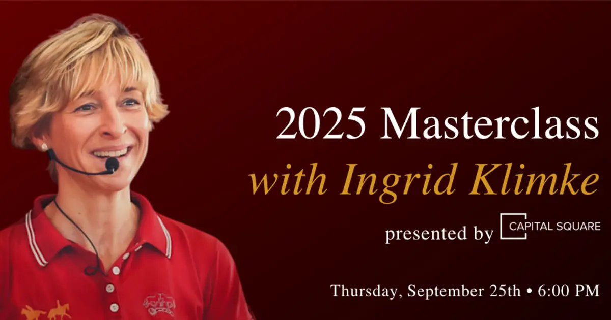 Ingrid Klimke Mastercalls Dressage at Devon 2025