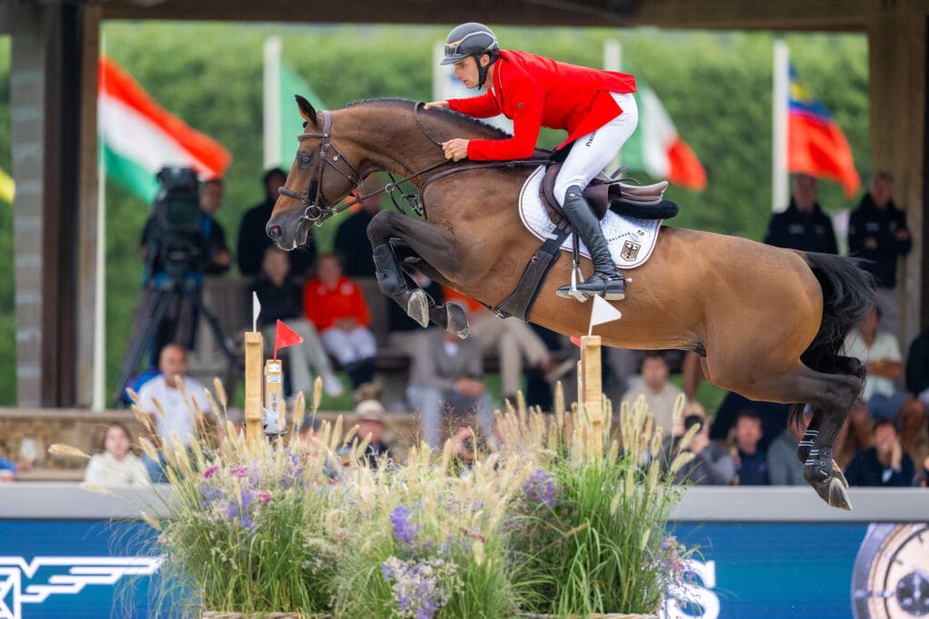 Richard Vogel (GER) riding United Touch S