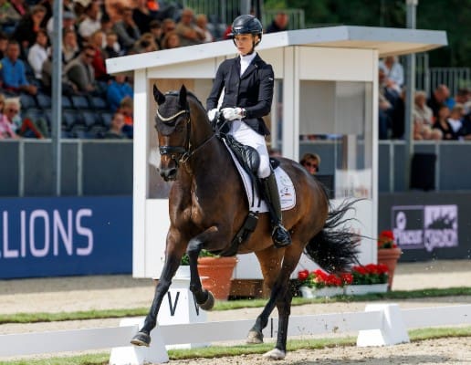 Carina Scholz and Lo Jolie SW OLD win the small final for six-year olds 2025