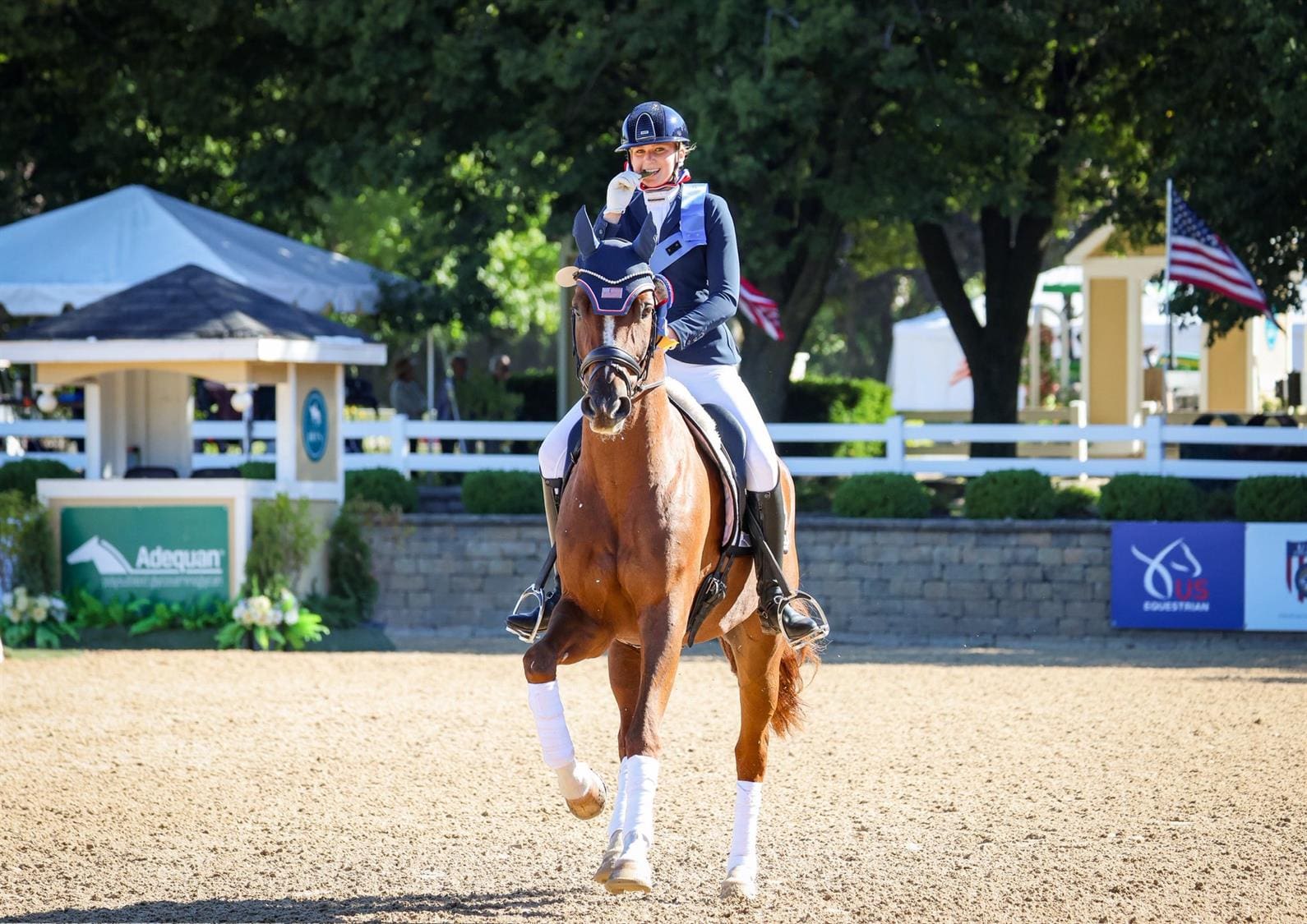 Claire Tucker and Finnur. ©Isabelle Whiteside_US Equestrian