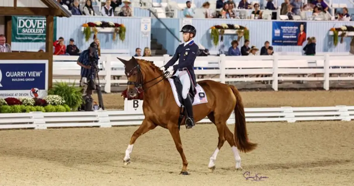 Ben Ebeling and Bellena (Photo: Susan J Stickle)