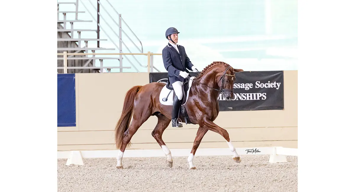 Christian Hartung and Velantis N (Photo: Terri Miller Photography)