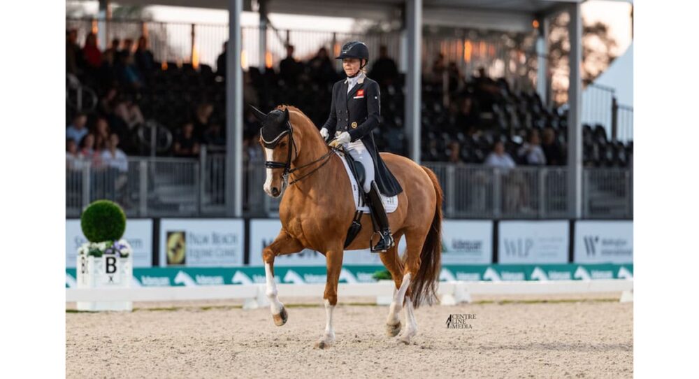 Susan Pape and Harmony's Giulilanta